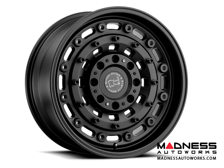 Jeep Custom Wheels (1) - Black Rhino - 20 x 9.5 - Arsenal - Textured Matte Black